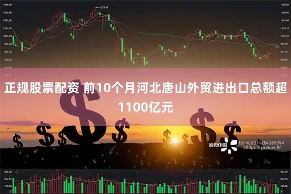 正规股票配资 前10个月河北唐山外贸进出口总额超1100亿元